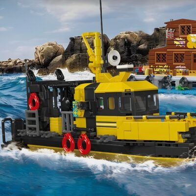 Life Boat Model Building Block Toys | 465PCS - Image 5
