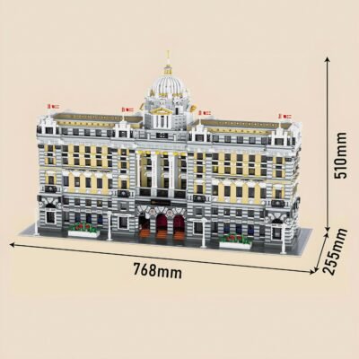 Mega Bank Building Blocks | 10424PCS Premium Architecture Model Kit for Expert Collectors - Image 8