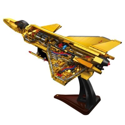 Collector'S Golden Edition J-20 Model Building Block Toys | 1199PCS - Image 2