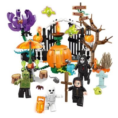 EB16C0A4-A0B3-4AEE-A25C-1FE6BC8F38CD Midnight Monsters Bundle Model Building Block Toys | 412PCS - Image 1