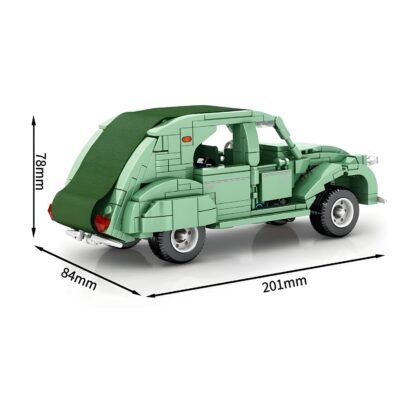 2Cv Classic Car ModelCars Building Block Toys | 462PCS - Image 3