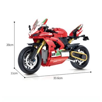 The Ultimate Panigale V2 ModelCars Building Block Toys | 588PCS - Image 5