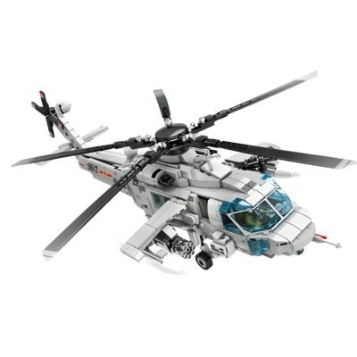 Z-20 Attack Helicopter Model Building Block Toys | 934PCS