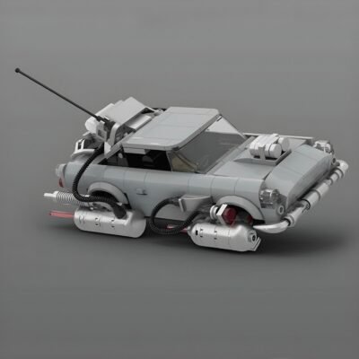 Silver Wing Soarer ModelCars Building Block Toys | 508PCS - Image 2