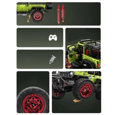The Ultimate 1:6 Scale Off Roader ModelCars Building Block Toys | 2544PCS - Image 9
