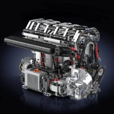 Motorised L4 Gasoline Engine ModelCars Building Block Toys | 1786PCS - Image 5