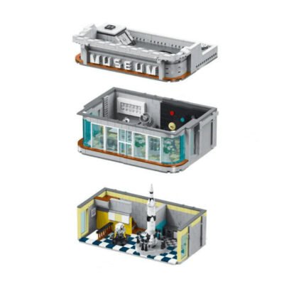 Innovative Science Museum Building Blocks | 3793PCS Educational Modular Model Kit with LED Lights - Image 3