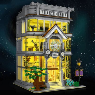 Innovative Science Museum Building Blocks | 3793PCS Educational Modular Model Kit with LED Lights - Image 4