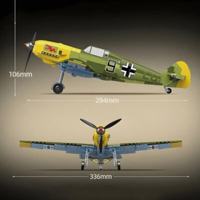 Wwii Dogfight Legends Bundle Model Building Block Toys | 1314PCS - Image 5