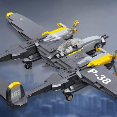 P-38 Fighter Model Building Block Toys | 942PCS - Image 3