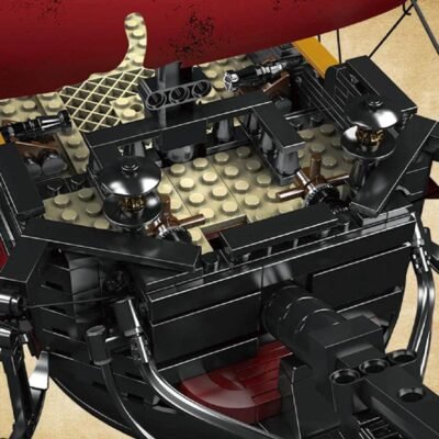 18Th Century Pirate Ship Model Building Block Toys | 3138PCS - Image 6