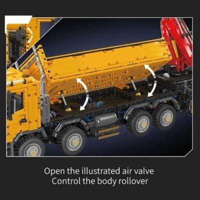 Remote Controlled Crane Truck Model Building Block Toys | 4012PCS - Image 5