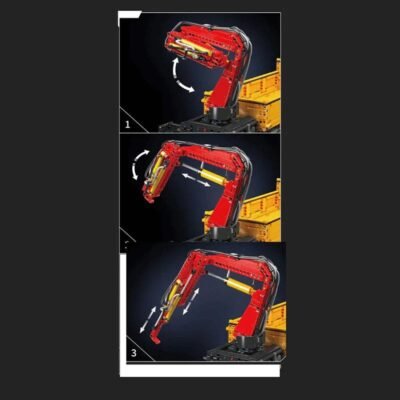 Remote Controlled Crane Truck Model Building Block Toys | 4012PCS - Image 8