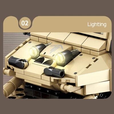 Remote Controlled Combat Buggy Model Building Block Toys | 1182PCS - Image 5