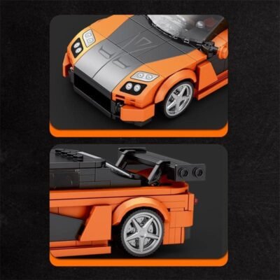 Han'S Single Turbo Rx-7 ModelCars Building Block Toys | 392PCS - Image 2