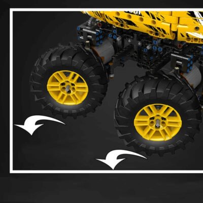 The Ultimate 8 Wheel Drive Off Roader Model Building Block Toys | 1962PCS - Image 5