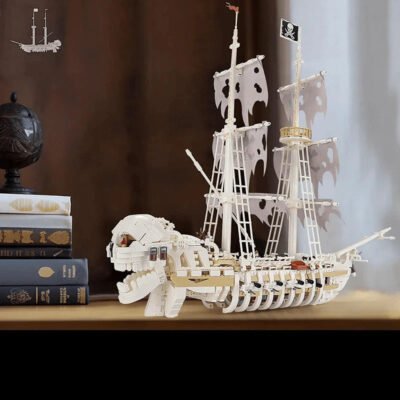 Skeleton Ship Model Building Block Toys | 1591PCS - Image 3