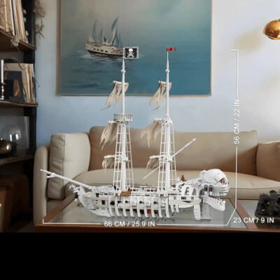 Skeleton Ship Model Building Block Toys | 1591PCS - Image 6