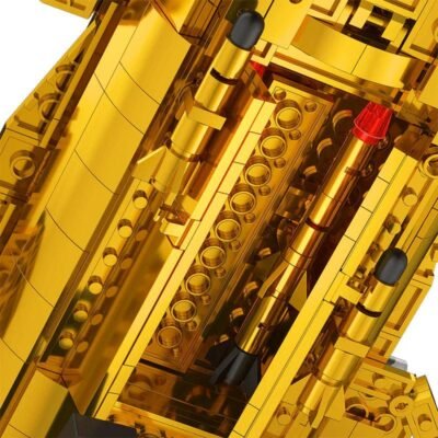 Collector'S Golden Edition J-20 Model Building Block Toys | 1199PCS - Image 9