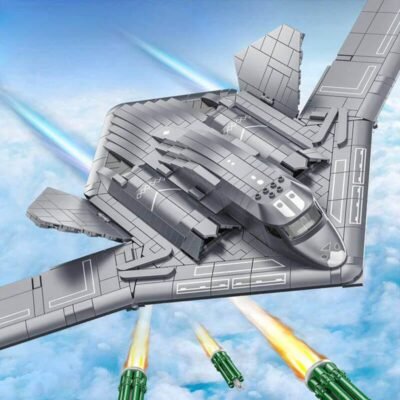 H-20 Long Range Bomber Model Building Block Toys | 1380PCS - Image 2