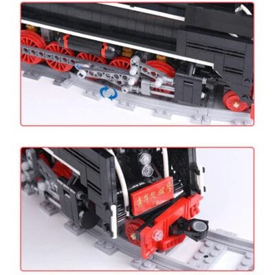 Remote Controlled Steam Train Model Building Block Toys | 1552PCS - Image 6