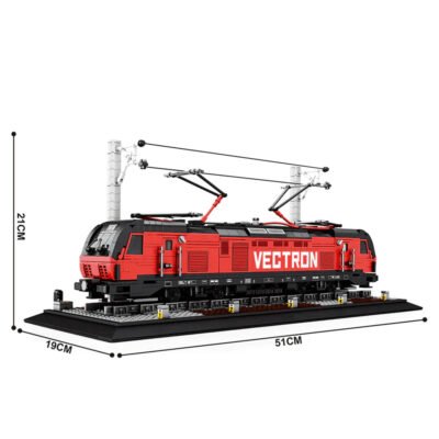 Vectron Electric Locomotive Model Building Block Toys | 1888PCS - Image 5