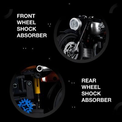 The Iconic R Nine T Model Building Block Toys | 925PCS - Image 5