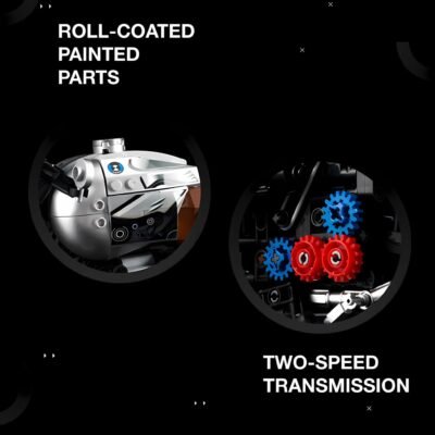 The Iconic R Nine T Model Building Block Toys | 925PCS - Image 6