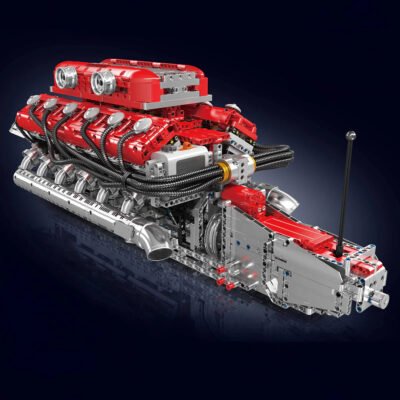 The Ultimate V12 Engine & Gearbox ModelCars Building Block Toys | 3472PCS - Image 2