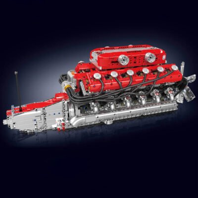 The Ultimate V12 Engine & Gearbox ModelCars Building Block Toys | 3472PCS - Image 3