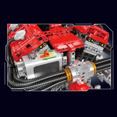 The Ultimate V12 Engine & Gearbox ModelCars Building Block Toys | 3472PCS - Image 8