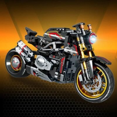 Devil Carbon Sports Bike ModelCars Building Block Toys | 771PCS - Image 6