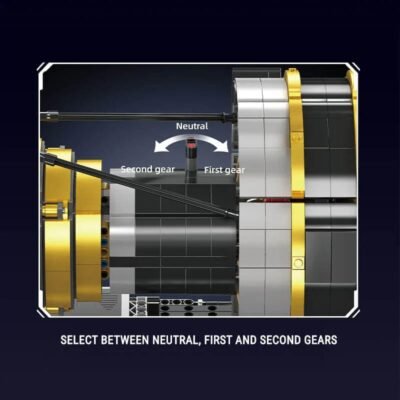 Motorised Turbine Engine ModelCars Building Block Toys | 2256PCS - Image 4