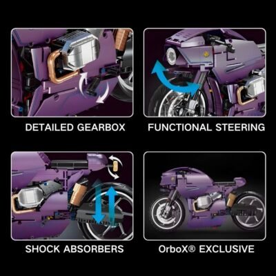 SATIN PURPLE HYPERBIKE