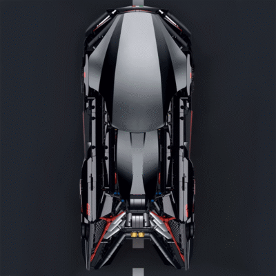 The Ultimate Italian Concept ModelCars Building Block Toys | 2884PCS - Image 6