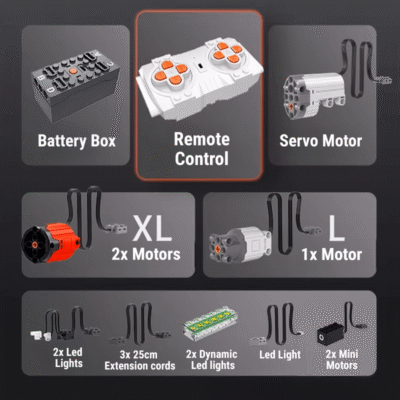 The Ultimate Italian Concept ModelCars Building Block Toys | 2884PCS - Image 14