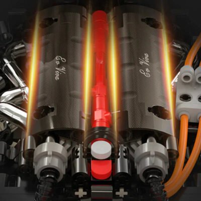 The Ultimate Italian Flagship ModelCars Building Block Toys | 4738PCS - Image 11