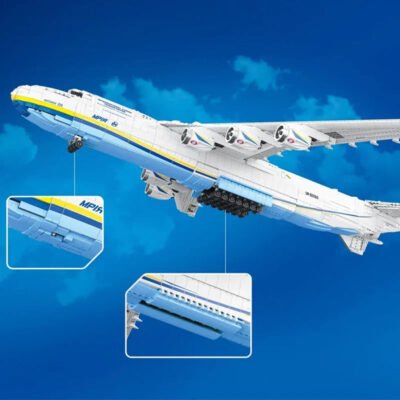 The Ultimate Antonov 225 With Stand Model Building Block Toys | 5349PCS - Image 4