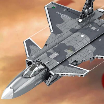 J-20 Fighter Aircraft Model Building Block Toys | 774PCS - Image 3