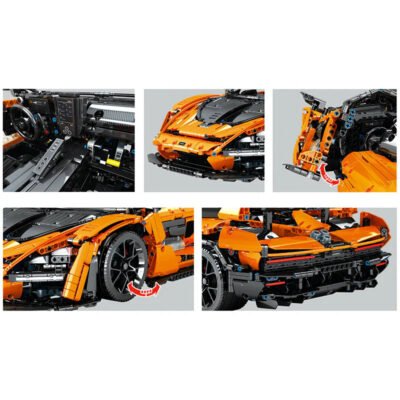 Mclaren Senna ModelCars Building Block Toys | 3628PCS - Image 6