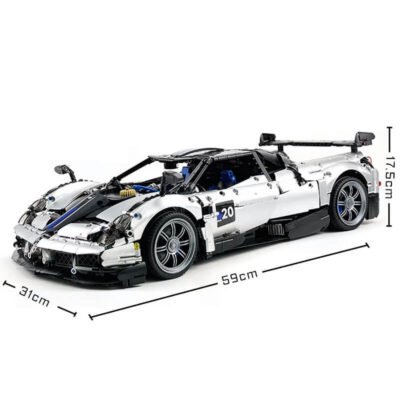 Pagani Huayra BC Modelcars Building Block Toys | 4707pcs - Image 15
